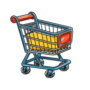 shopping cart - Rose Png