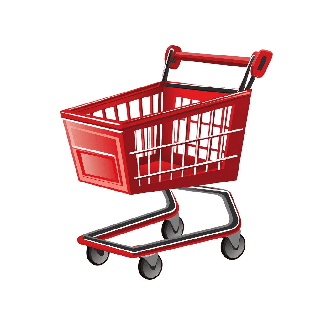 shopping cart - Rose Png