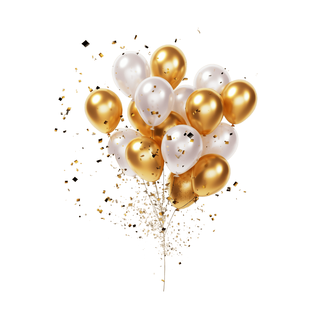 Balloons png - Rose png