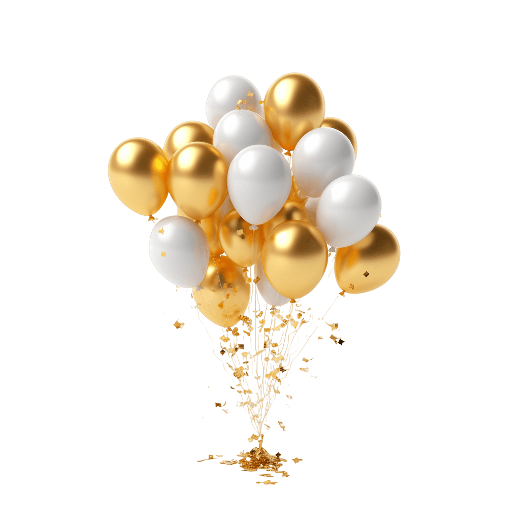 Balloons png - Rose png