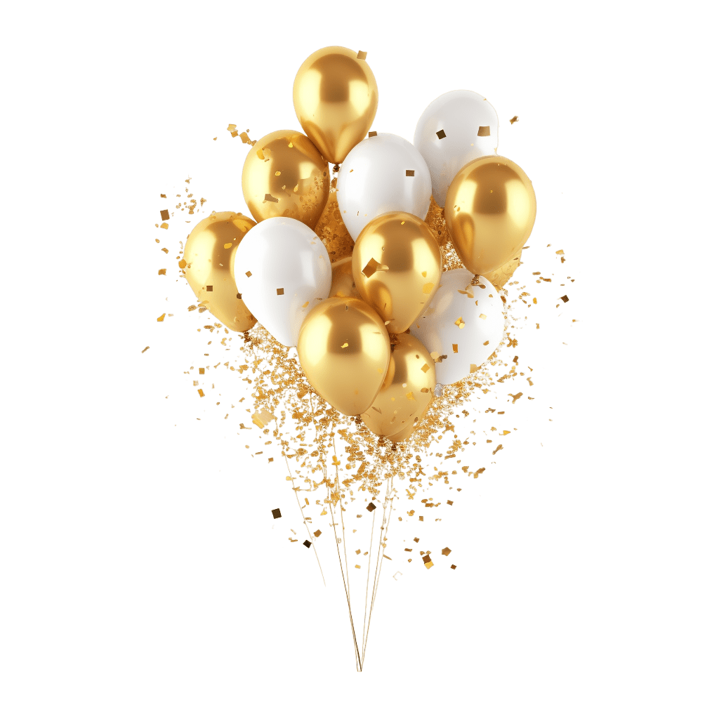 Balloons png - Rose png