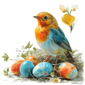 easter egg png - Rose png