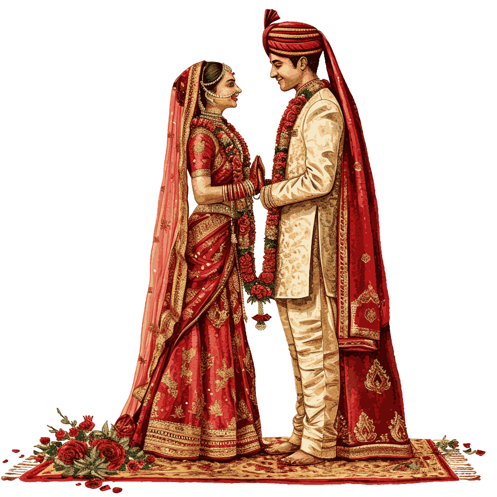 hindu wedding clipart png - Rose png