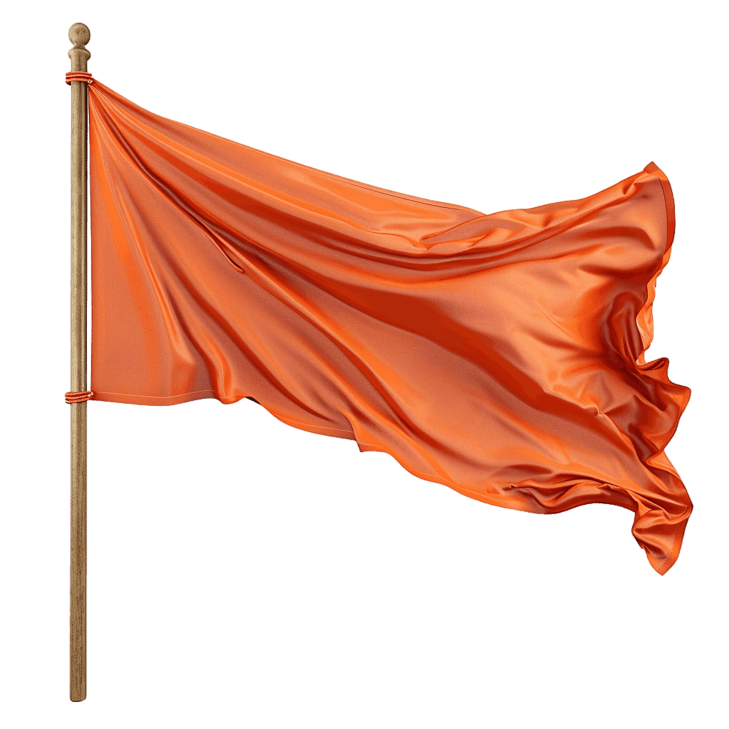 orange flag png - Rose png