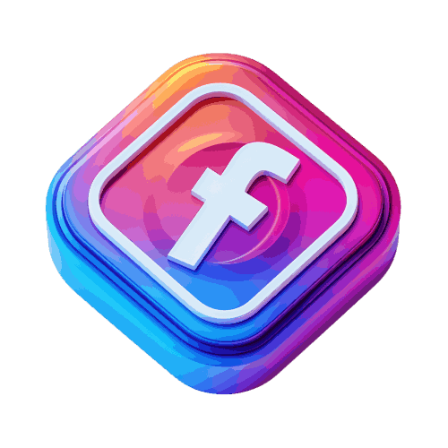 logo facebook png - Rose png
