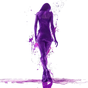 woman purple png - Rose png