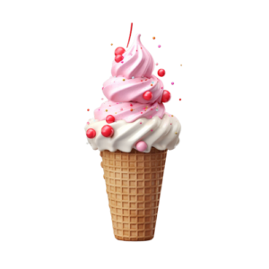 ice cream png - Rose png