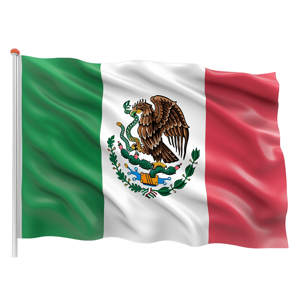 mexico flag png - Rose png
