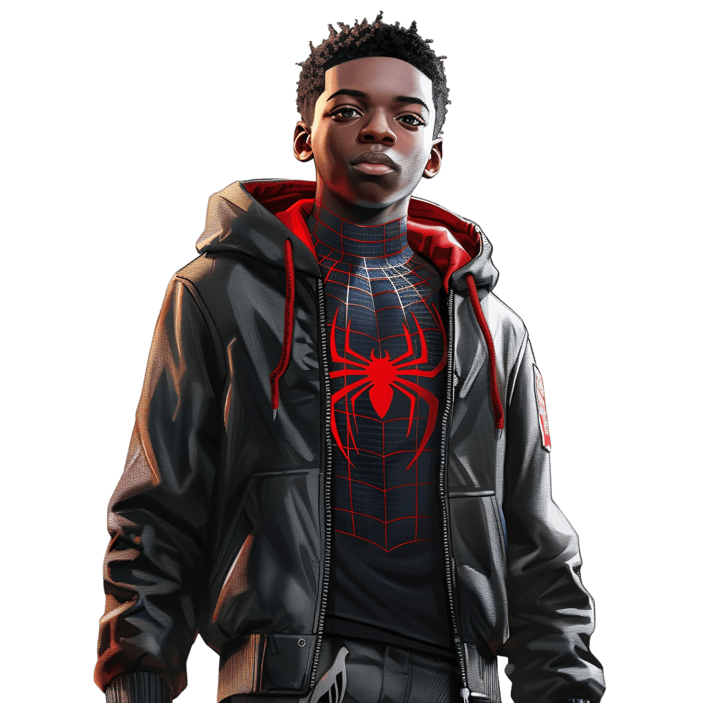 miles morales png - Rose png
