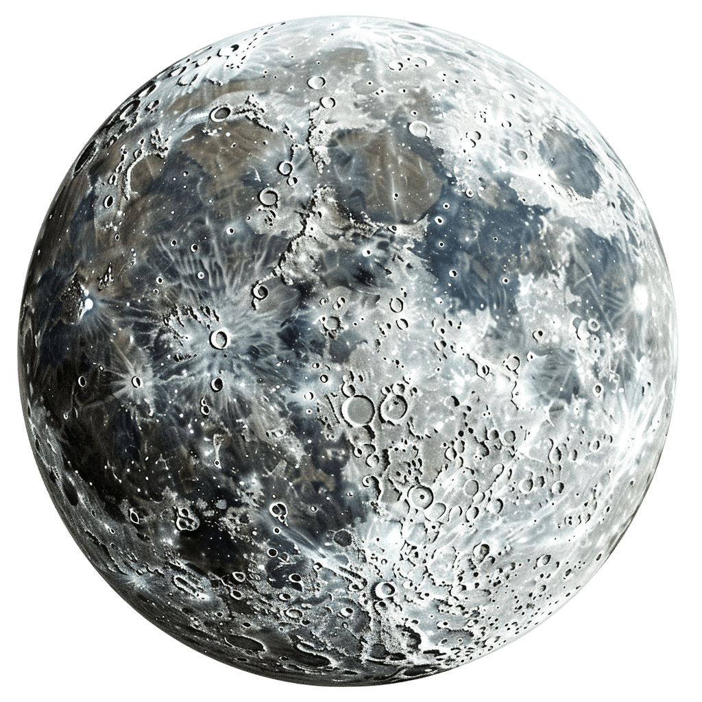moon clipart - Rose png