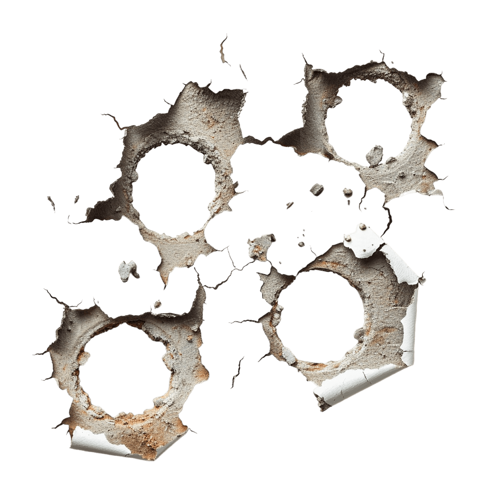 bullet holes png - Rose png