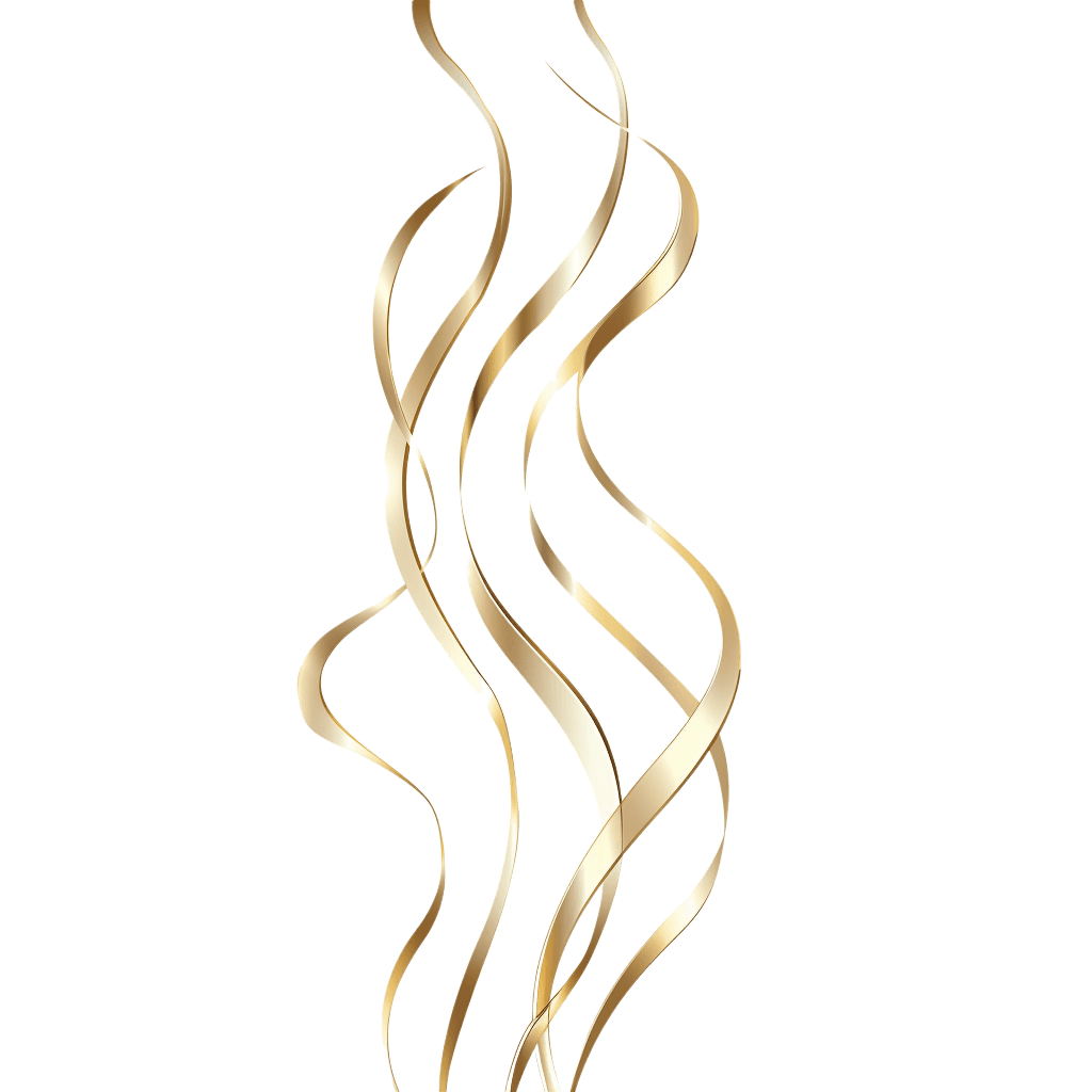 golden line design png - Rose png