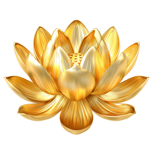 golden lotus png - Rose png
