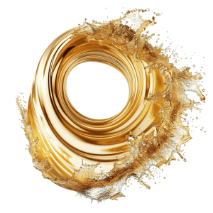 golden wave png - Rose png