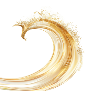 golden wave png - Rose png