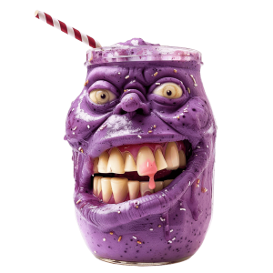 grimace shake png - Rose png