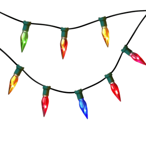 christmas lights png - Rose png