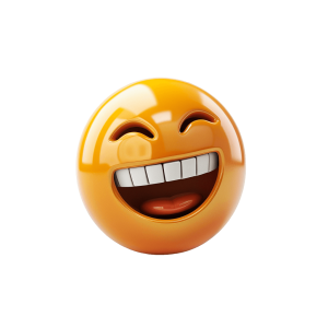 laugh emoji png - Rose png