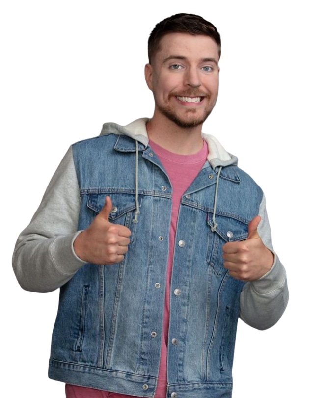 mrbeast png - Rose png