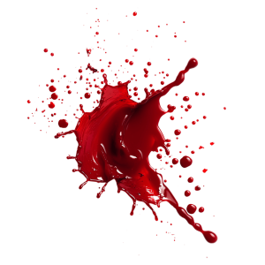 blood splat png - Rose png