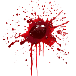 blood splat png - Rose png