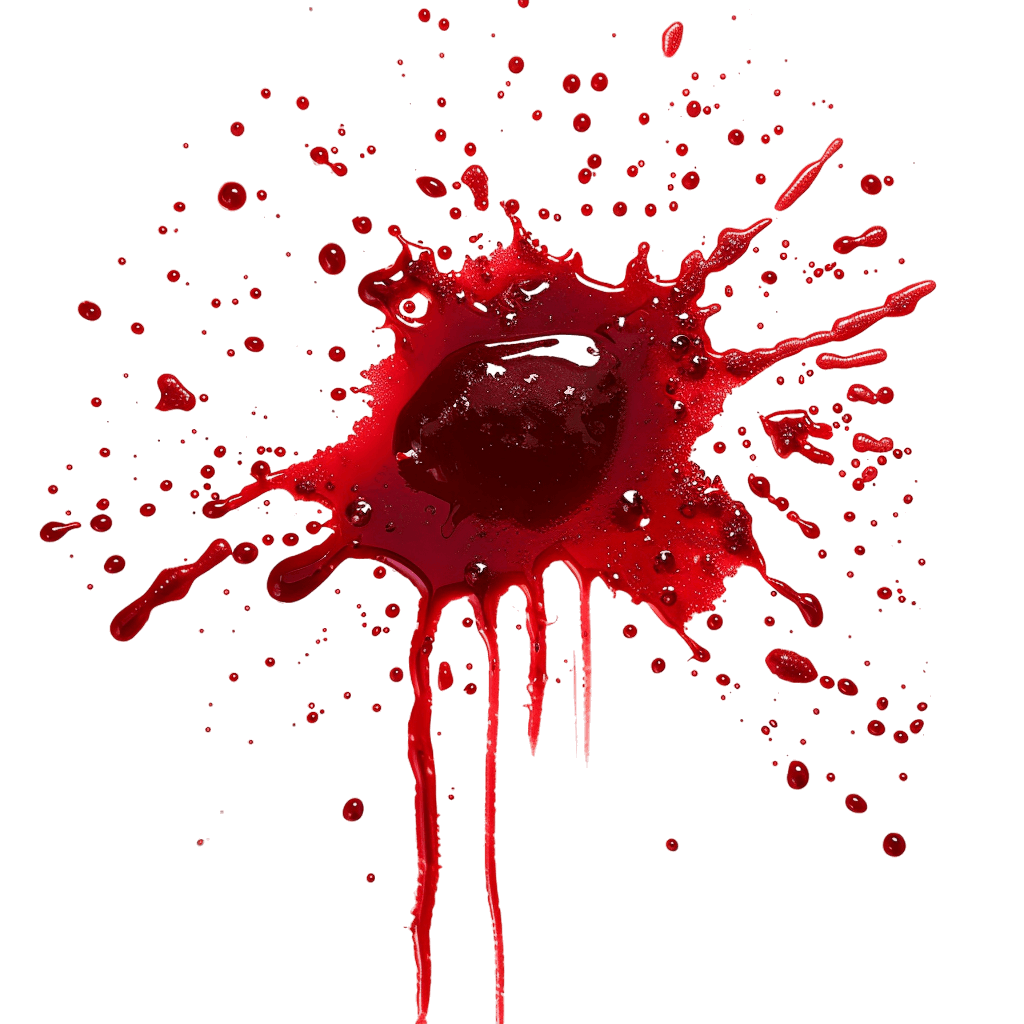 blood splat png - Rose png