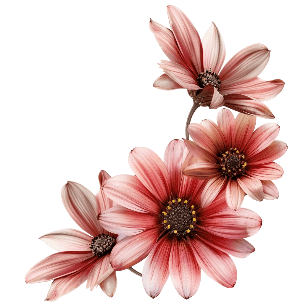 corner flower png - Rose png