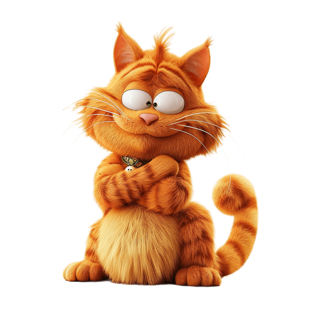 garfield png - Rose png