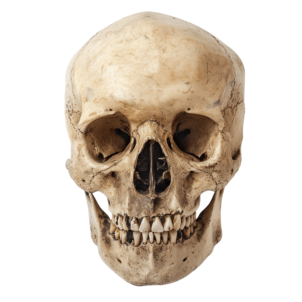 skull png - Rose png