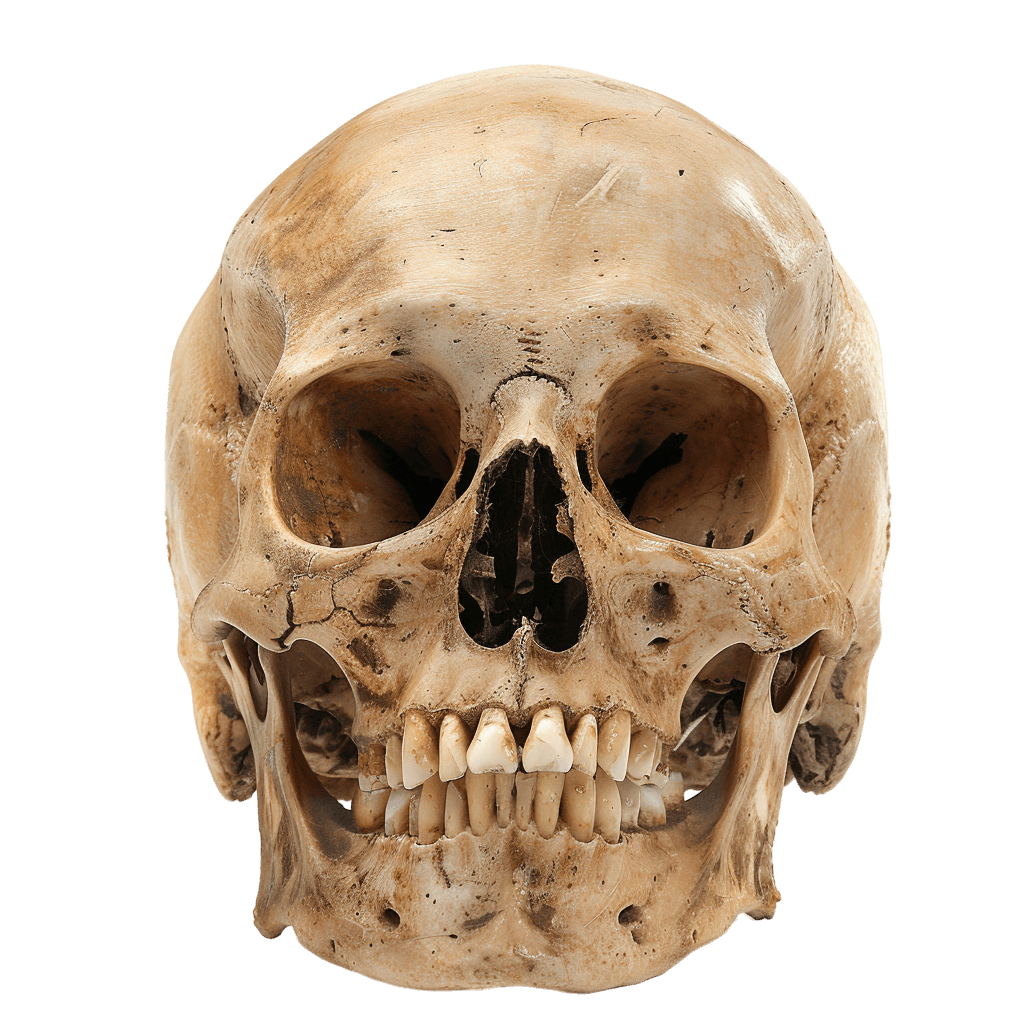 skull png - Rose png