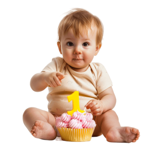 1st birthday png - Rose png