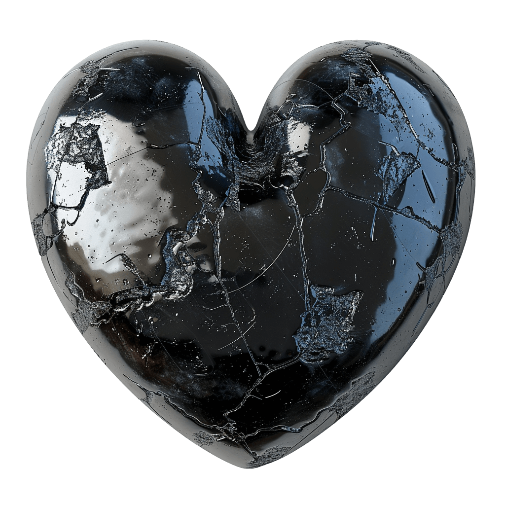 black heart png - Rose png