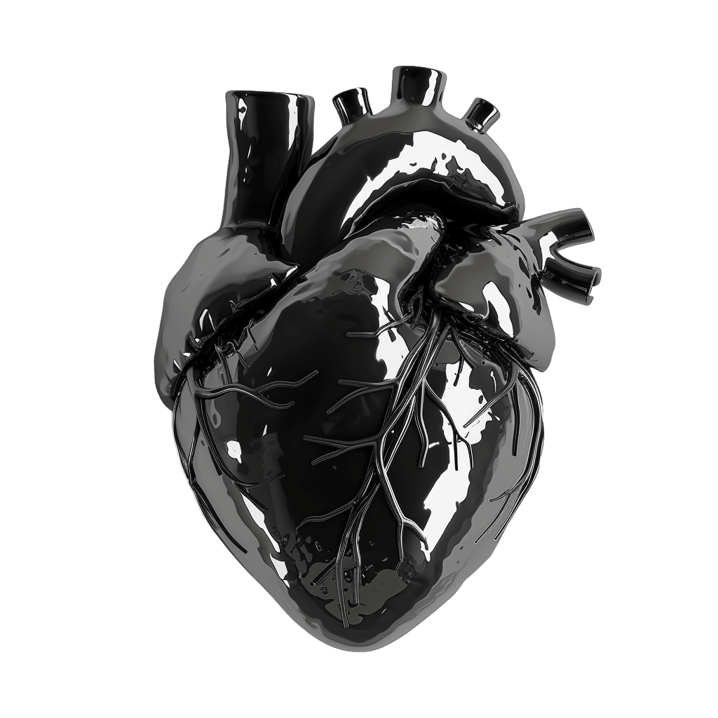 black heart png - Rose png