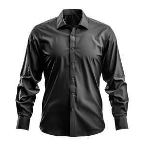 black shirt png - Rose png