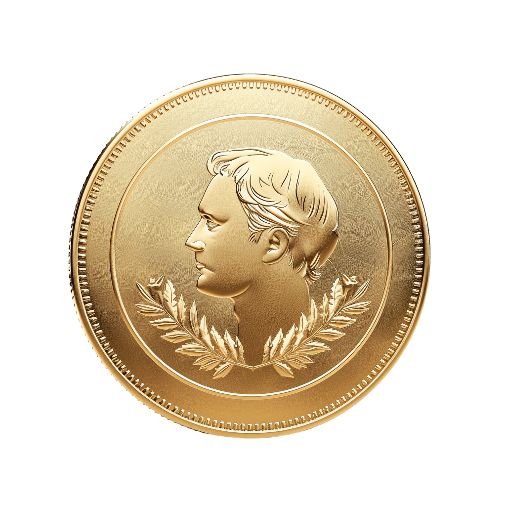 gold coin png - Rose png