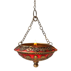 hanging diya png - Rose png