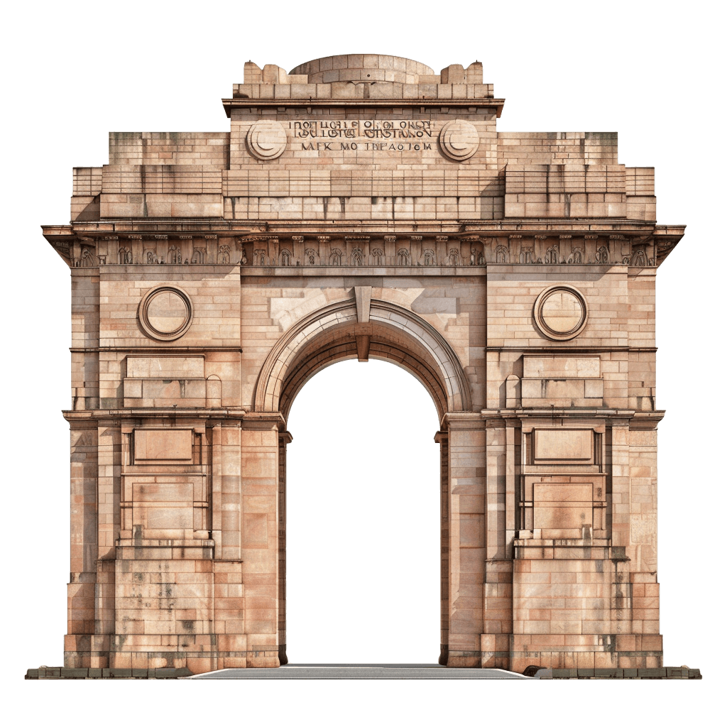 india gate png - Rose png