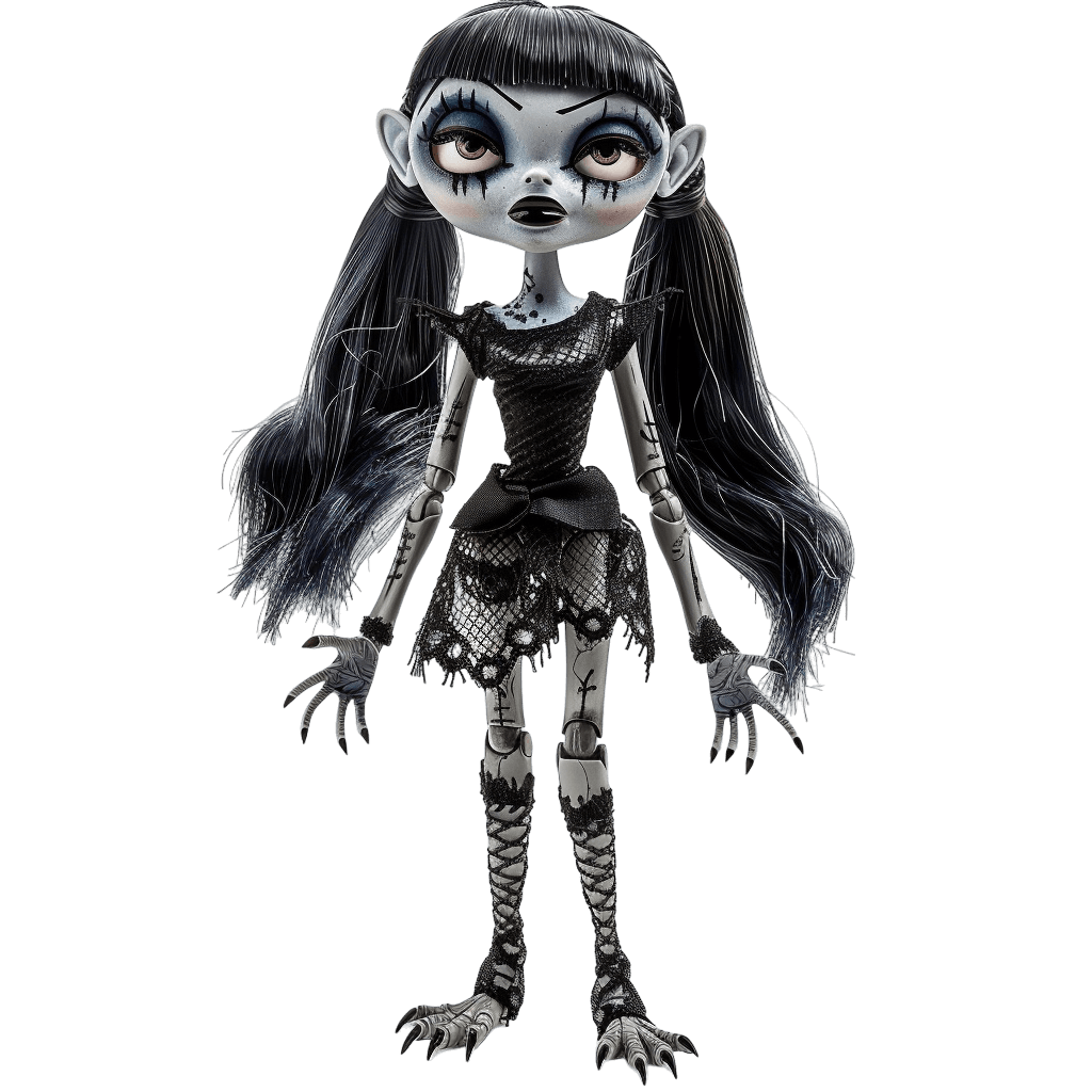 monster high dolls merch png - Rose png