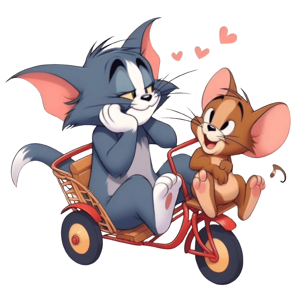 tom and jerry png - Rose png