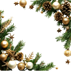 christmas border png - Rose png