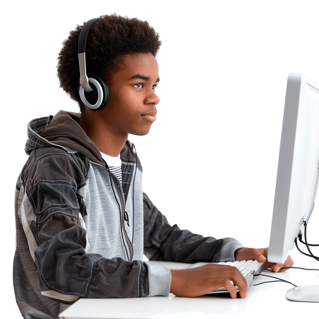 computer student png - Rose png