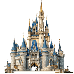 disney castle png - Rose png