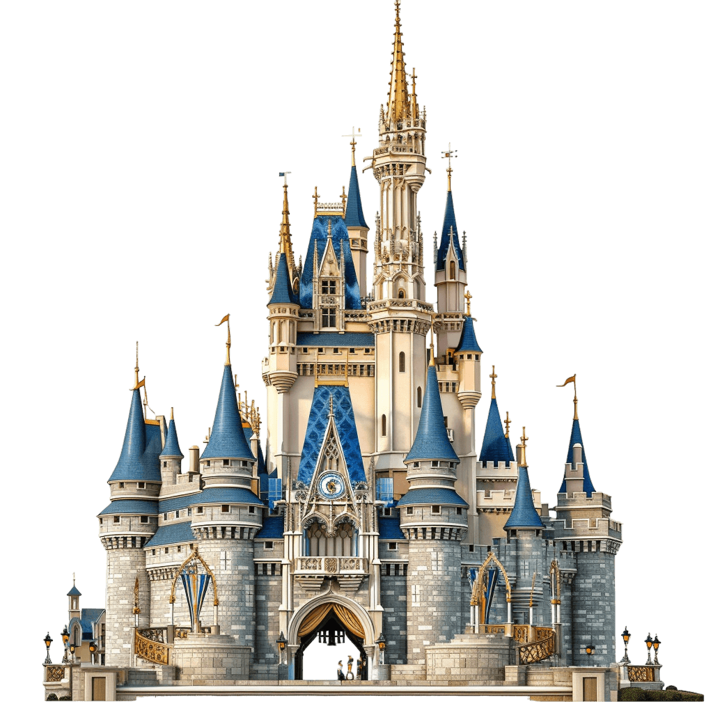 disney castle png - Rose png