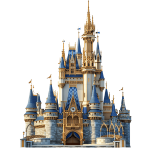 disney castle png - Rose png