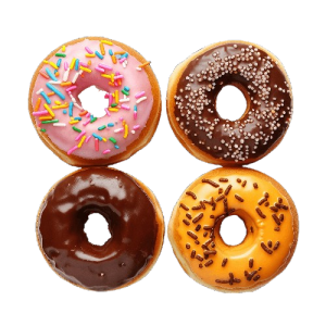 doughnuts png - Rose png