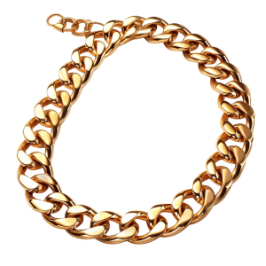 gold chain png - Rose png