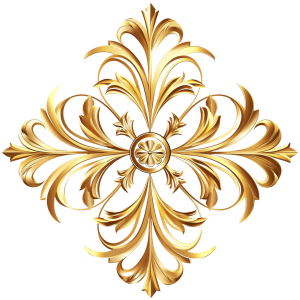 golden design png - Rose png