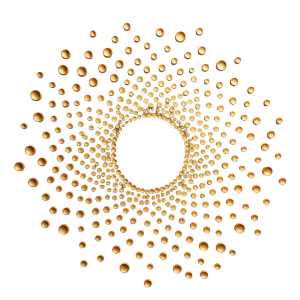 golden dot png - Rose png