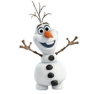 olaf png - Rose png
