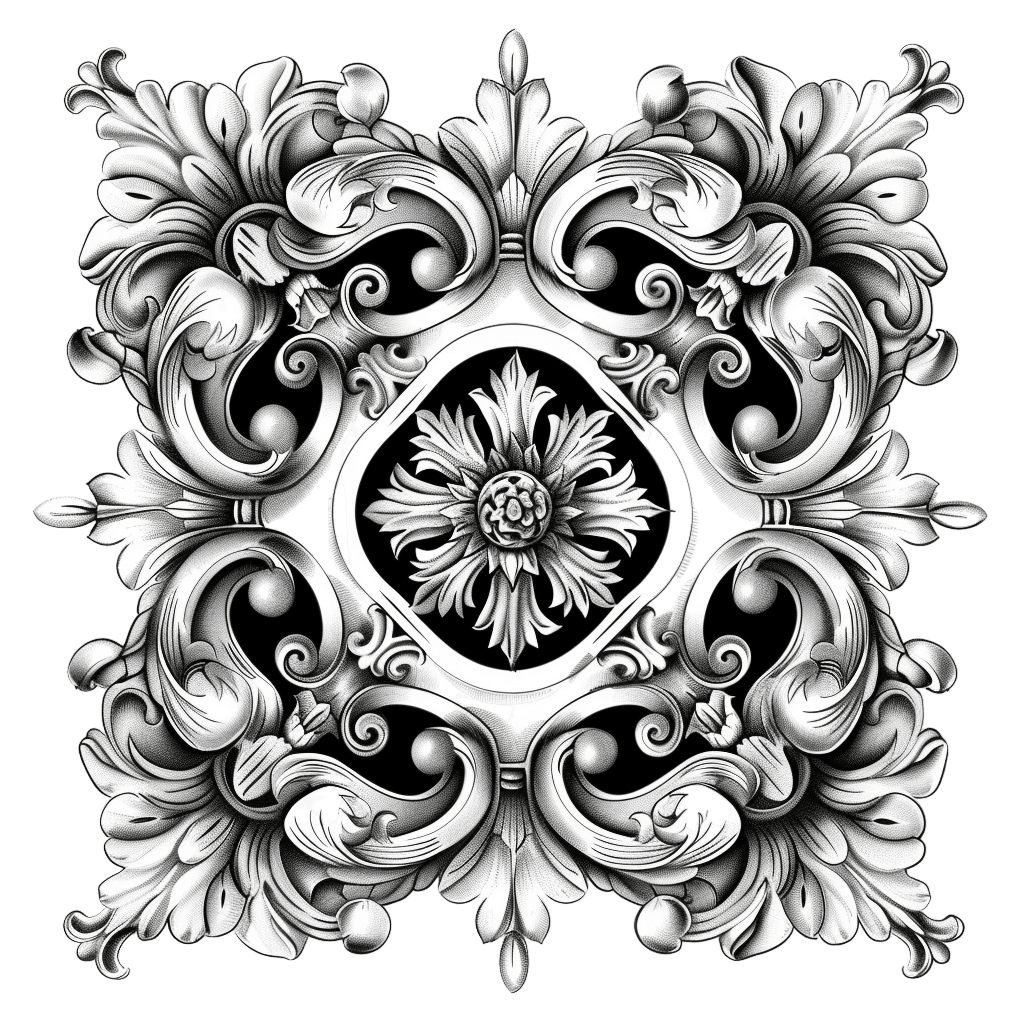 ornament islamic png - Rose png